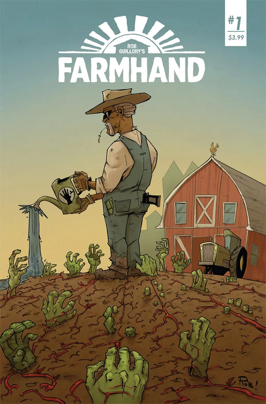 Farmhand #1, copertina di Rob Guillory