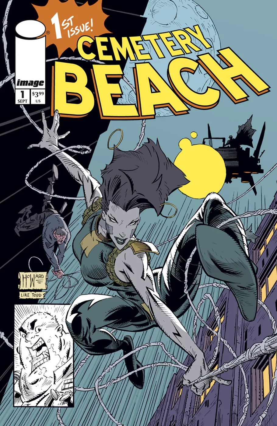 Cemetery Beach #1, variant cover di Jason Howard