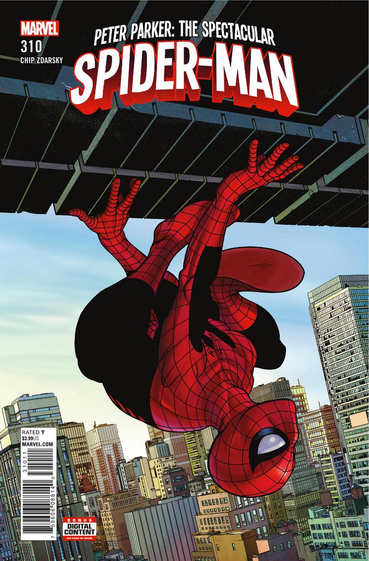 Peter Parker: The Spectacular Spider-Man #310, copertina di Mike McKone