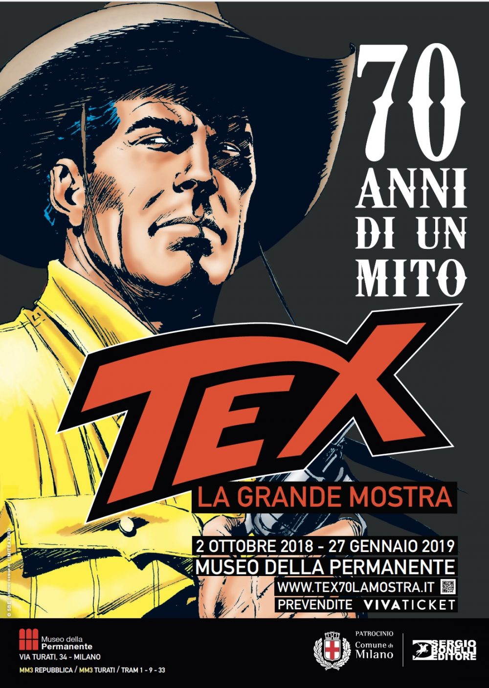 TeX - 70 anni di un mito, la locandina