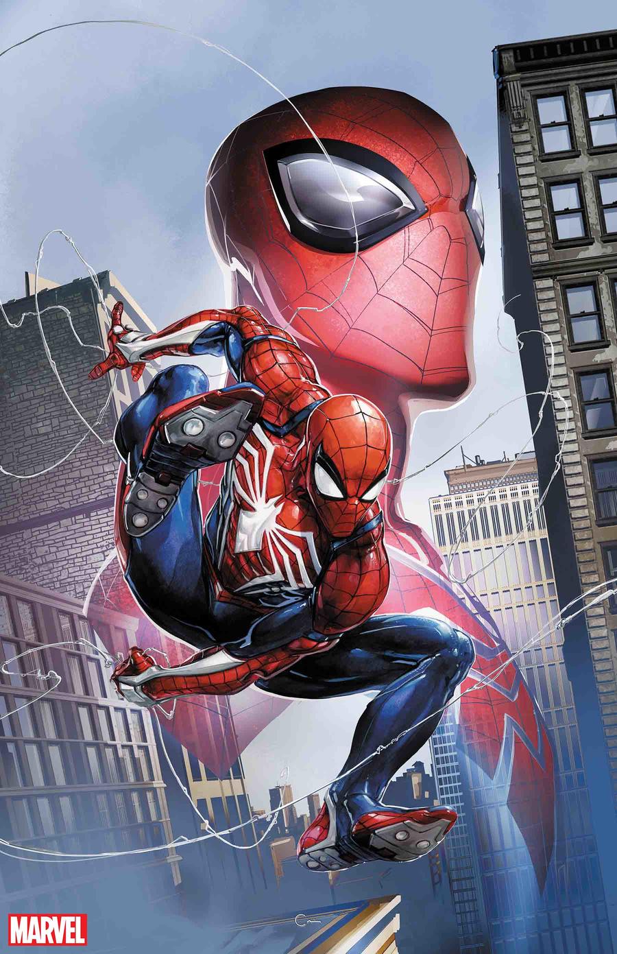 Spider-Geddon #0, copertina di Clayton Crain