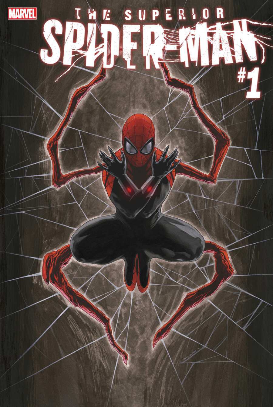 Superior Spider-Man #1, copertina di Travis Charest