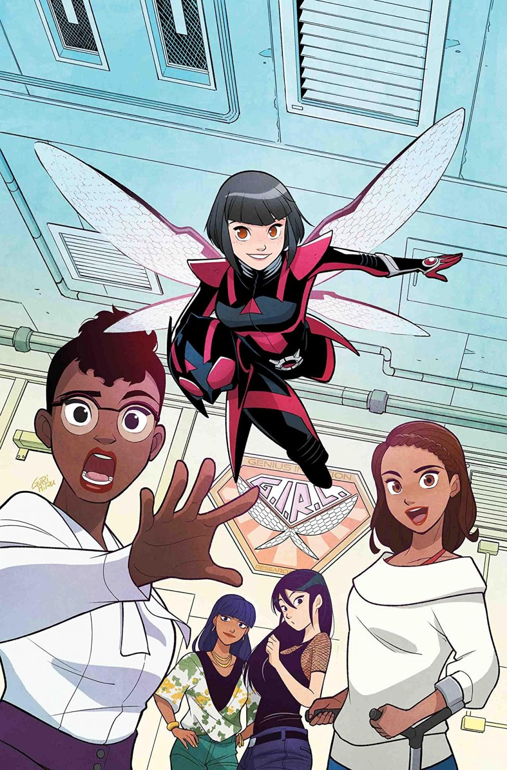 The Unstoppable Wasp #1, copertina di Gurihiru