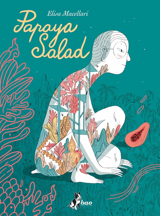 Papaya Salad, copertina di Elisa Macellari