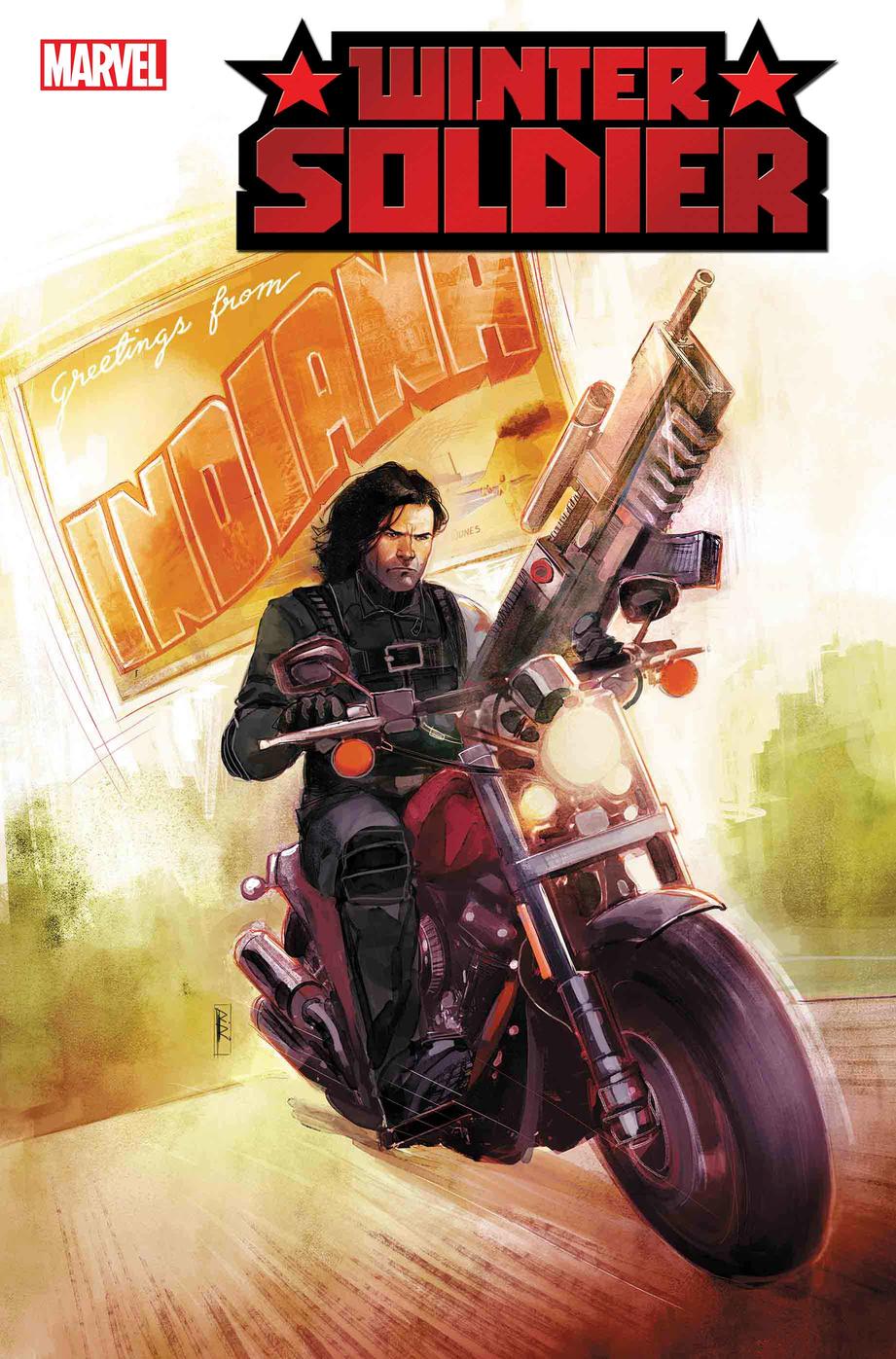 Winter Soldier #1, copertina di Rod Reis