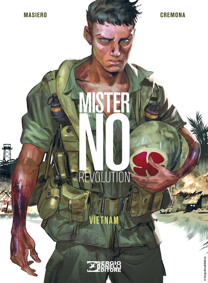 Mister No Revolution: Vietnam, copertina di Emiliano Mammucari