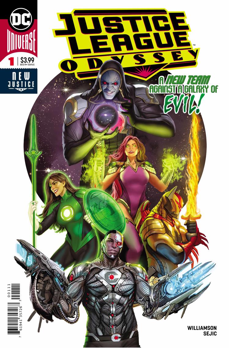 Justice League Odyssey #1, copertina di Stjepan Šejić