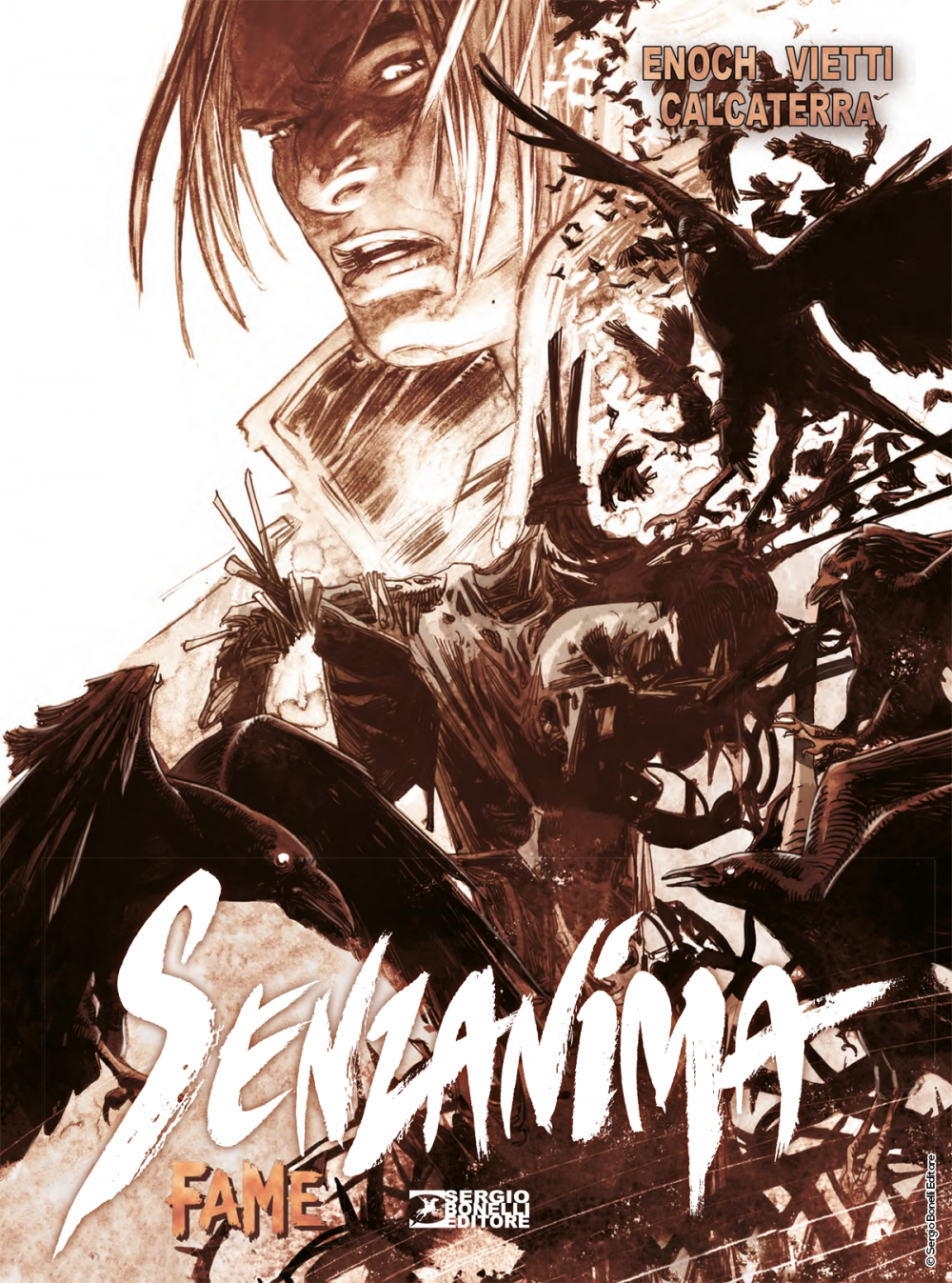 Senzanima 2: Fame, copertina di Mario Alberti