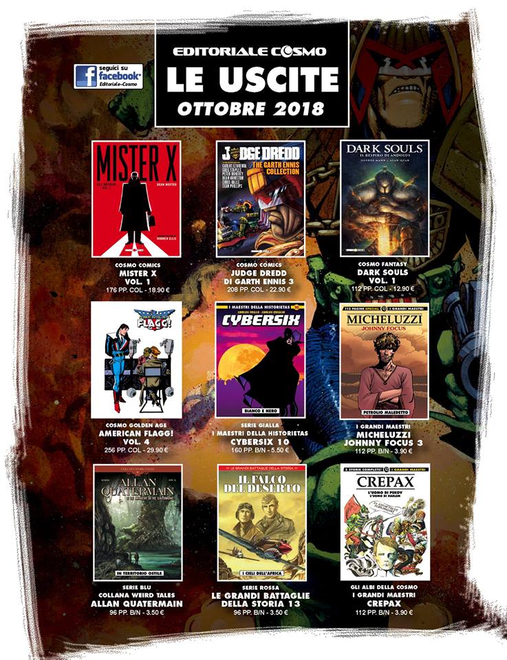 Editoriale Cosmo per ottobre 2018