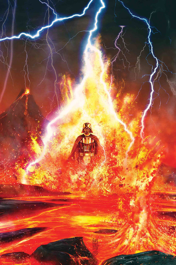 Darth Vader #25, copertina di Giuseppe Camuncoli ed Elia Bonetti