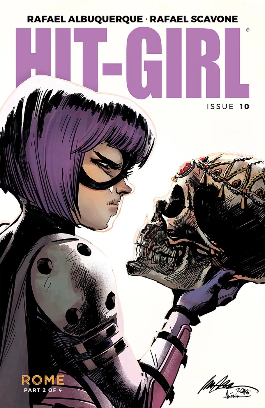 Hit-Girl #10, copertina di Rafael Albuquerque