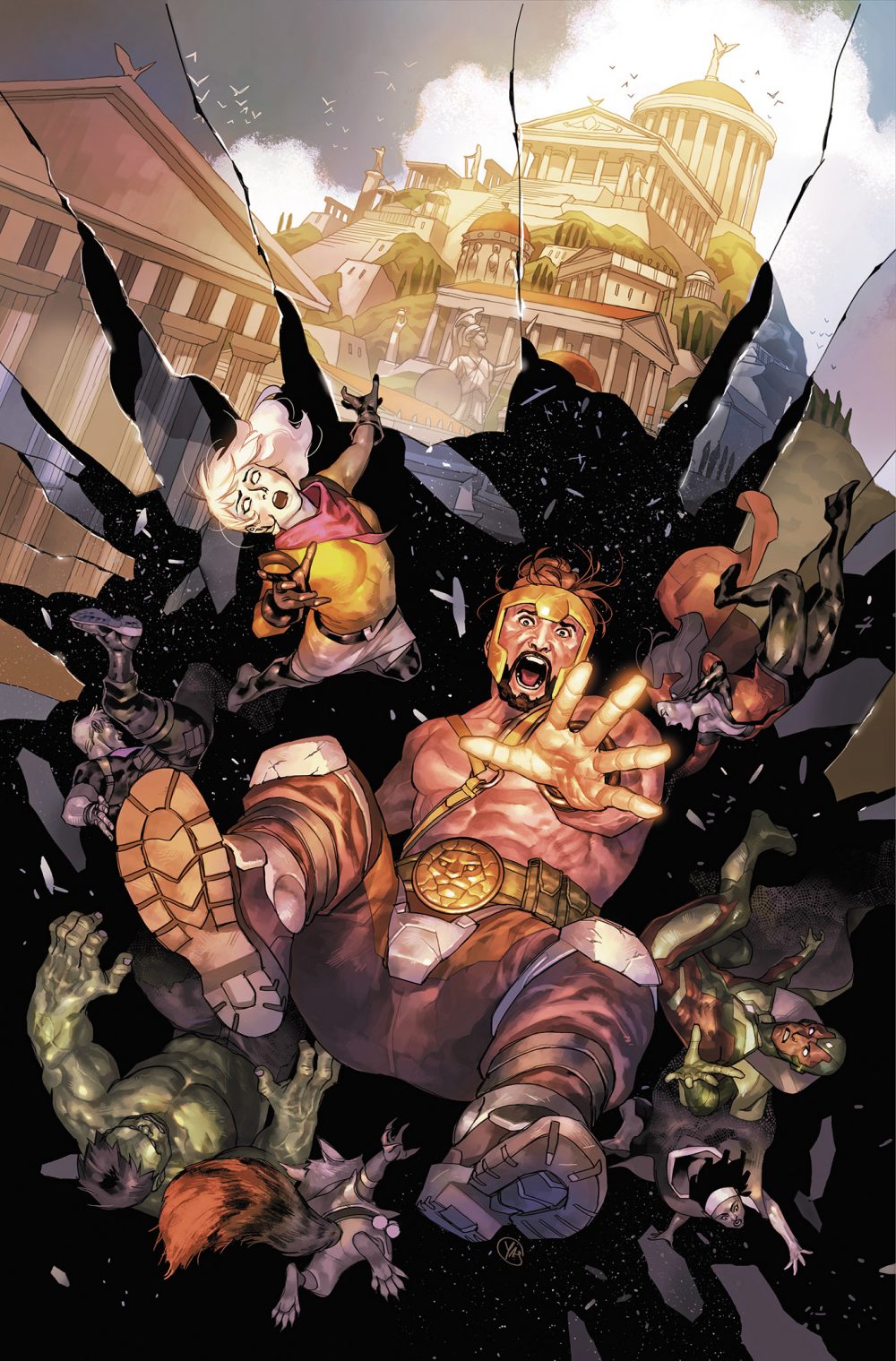 Avengers: No Road Home #1, copertina di Yasmine Putri