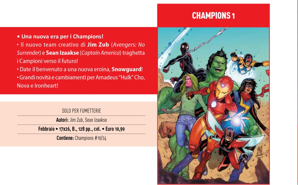 Champions su Anteprima