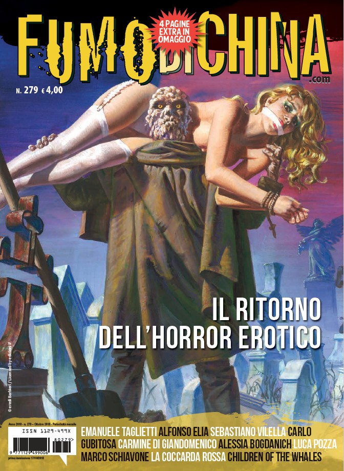 Fumo di China 279, copertina di Emanuele Taglietti