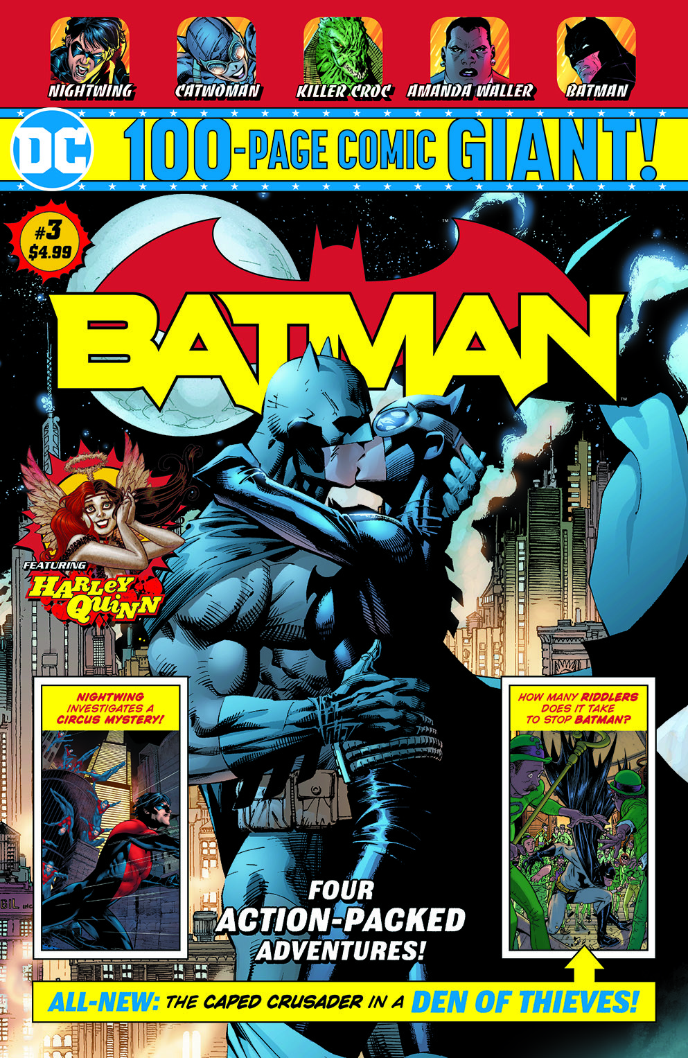 Giant Batman #3, copertna di Jim Lee