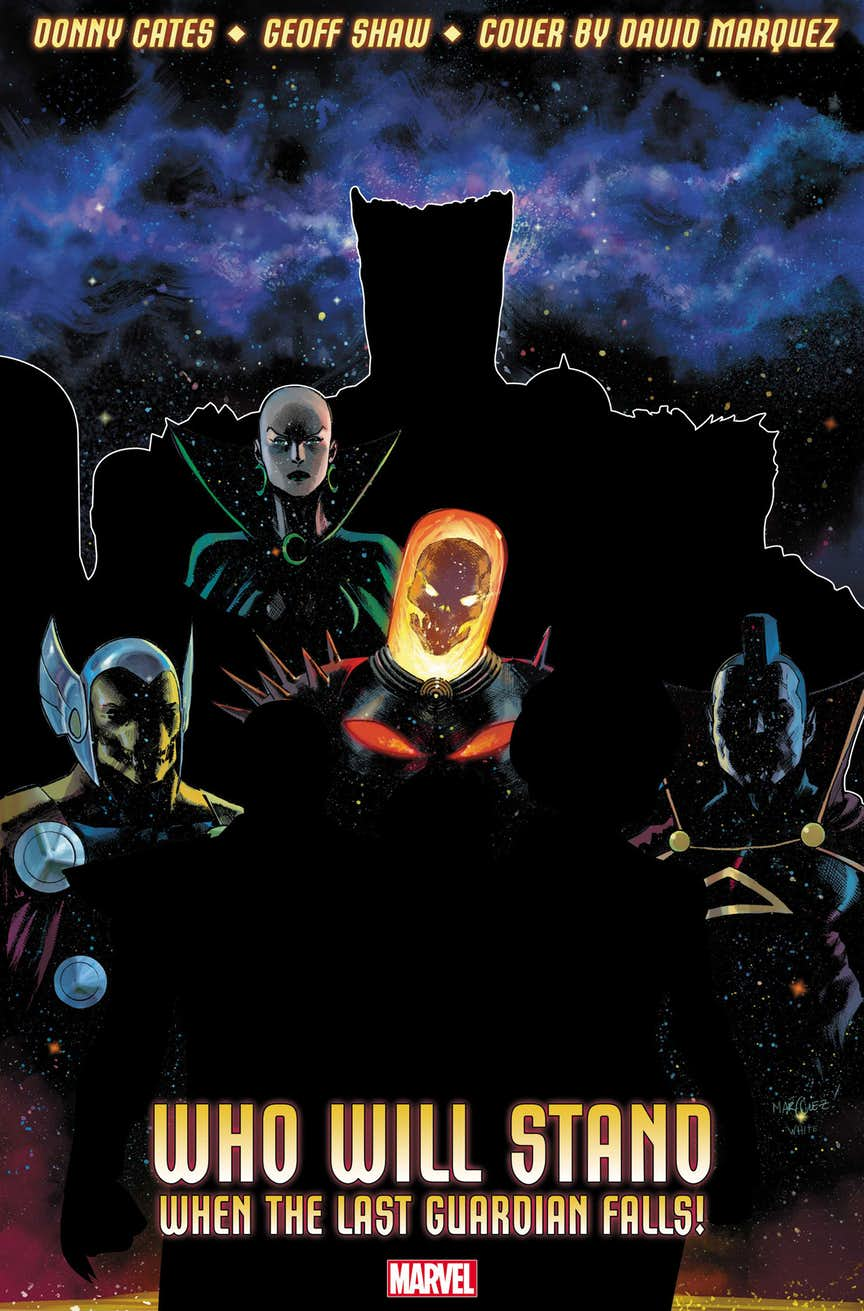 Guardians of the Galaxy, immagine promozionale di David Marquez