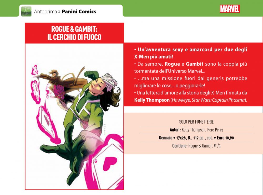 Rogue & Gambit: Il cerchio di fuoco su Anteprima