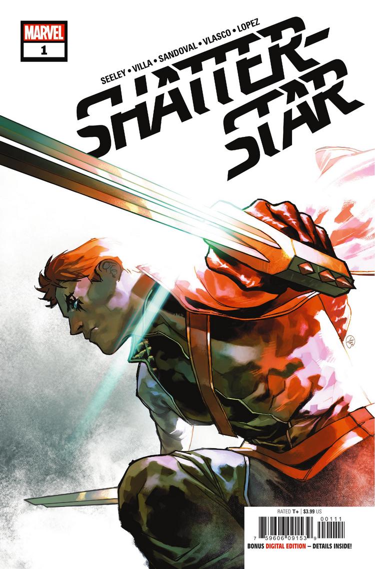 Shatterstar #1, copertina di Yasmine Putri