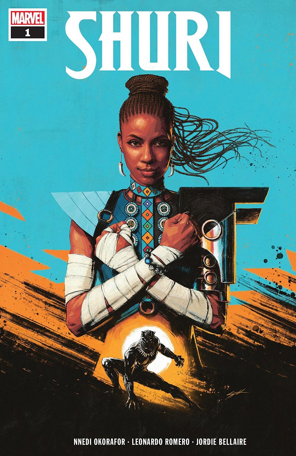 Shuri #1, copertina di Sam Spratt