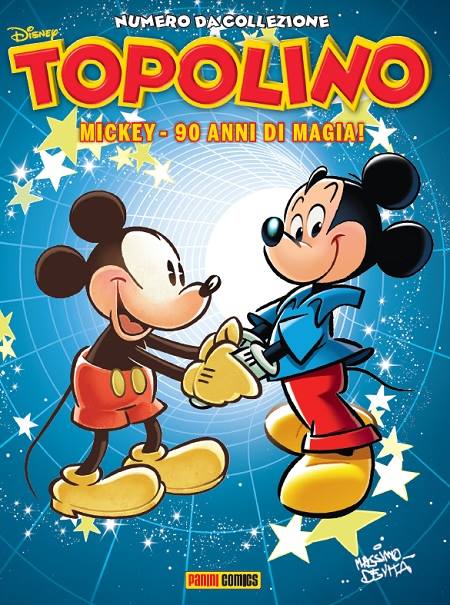 Topolino 3284, variant cover di Massimo De Vita