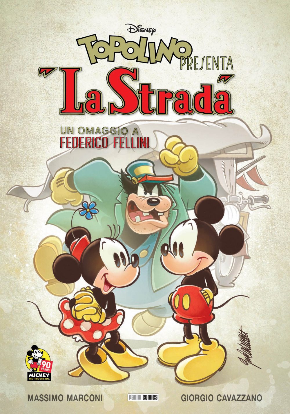 Topolino: La Strada, copertina di Giorgio Cavazzano