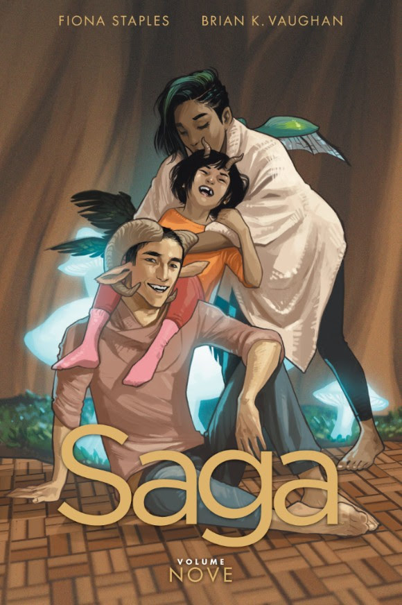 Saga vol. 9, copertina di Fiona Staples