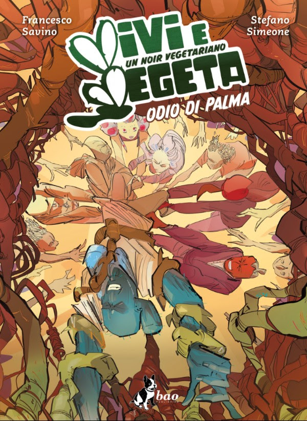 Vivi e vegeta vol. 2: Odio di palma, copertina di Stefano Simeone