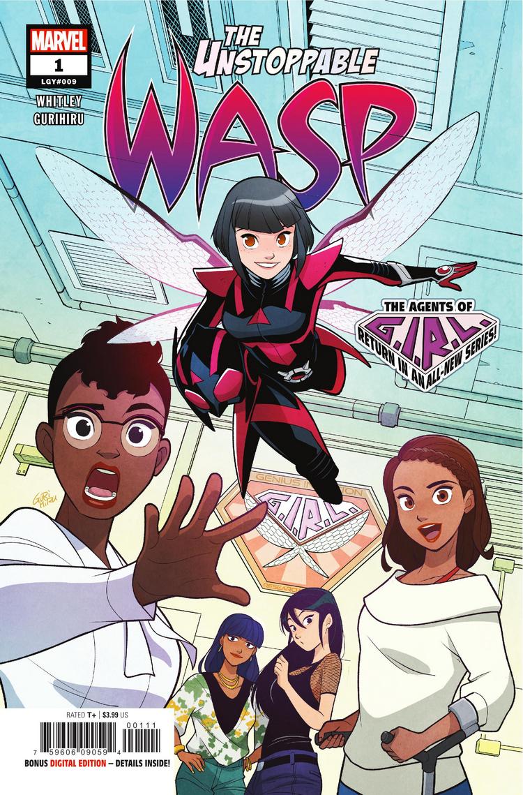 Unstoppable Wasp #1, copertina di Gurihiru