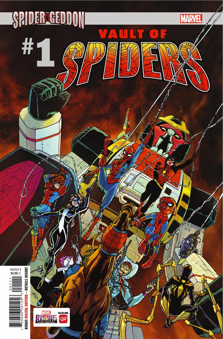 Vault of Spiders #1, copertina di Giuseppe Camuncoli