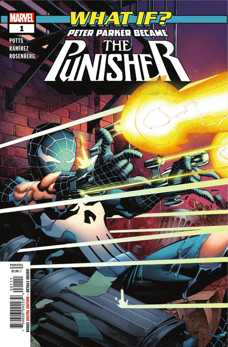 What If? The Punisher #1, copertina di Chris Stevens