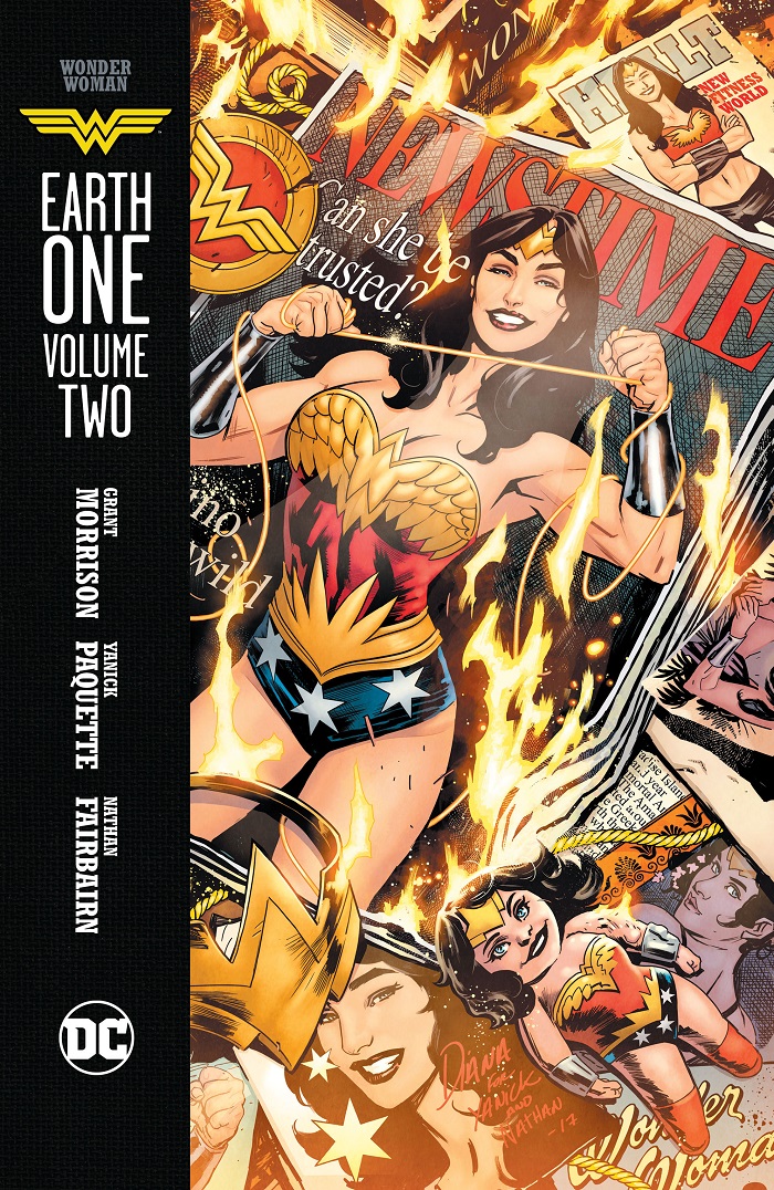 Wonder Woman Earth One Vol. 2, copertina di Yanick Paquette