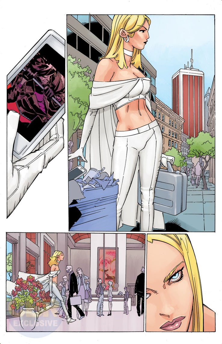 X-Men: Black - Emma Frost, anteprima 03