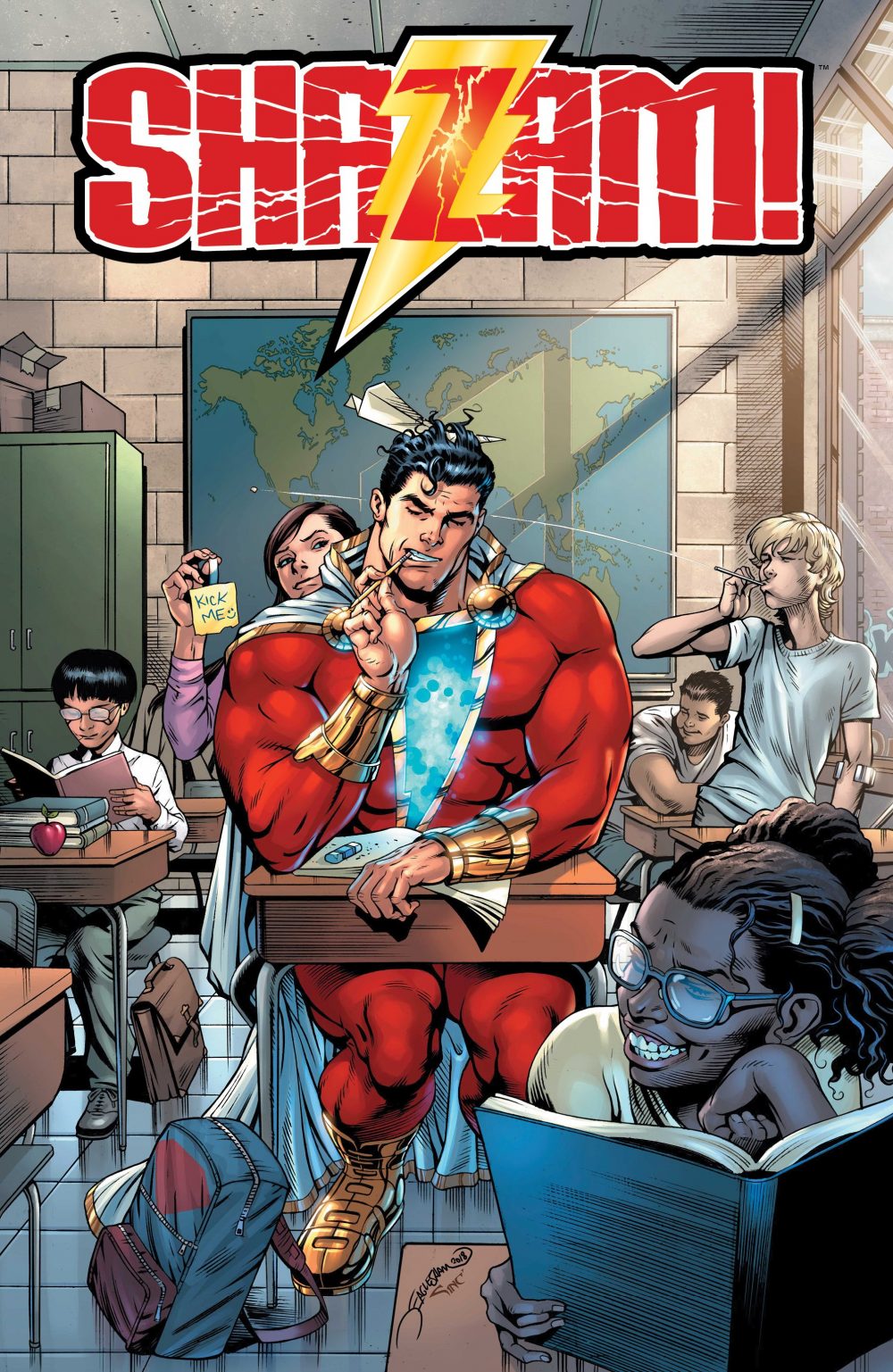 Shazam! #1, copertina di Dale Eaglesham