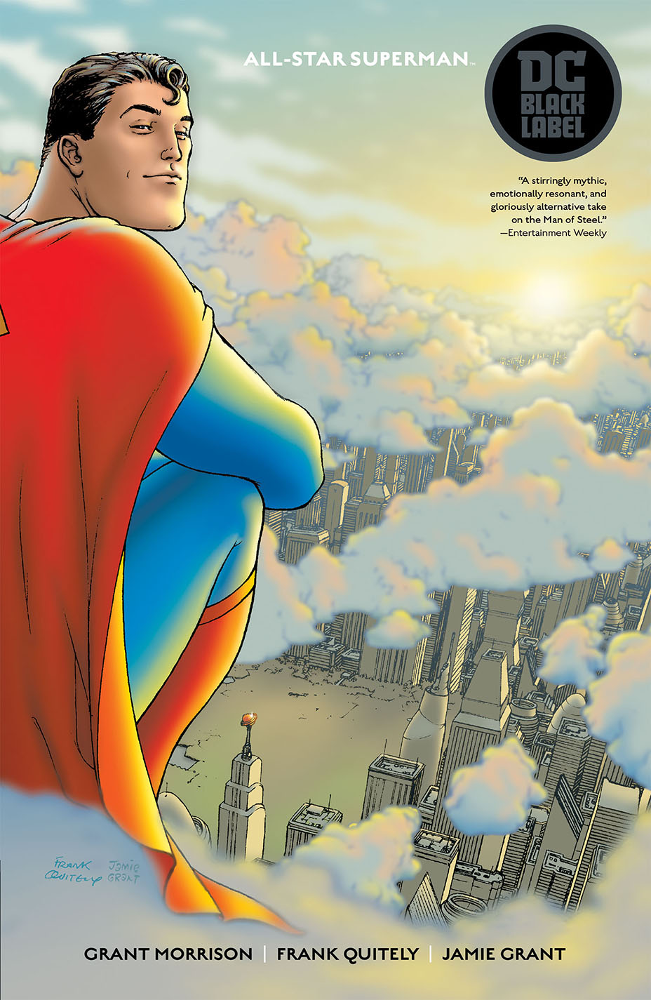 All-Star Superman, copertina di Frank Quitely