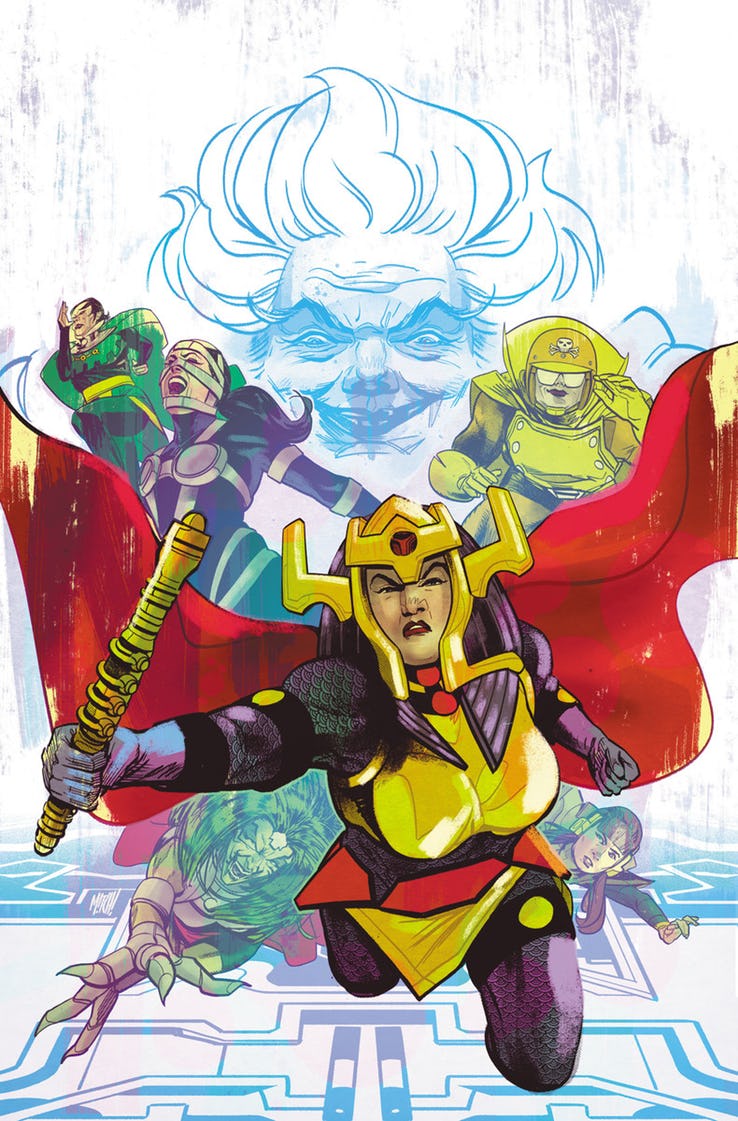 Female Furies #1, copertina di Mitch Gerads