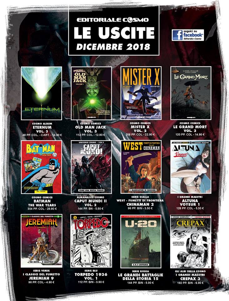 Editoriale Cosmo per dicembre 2018