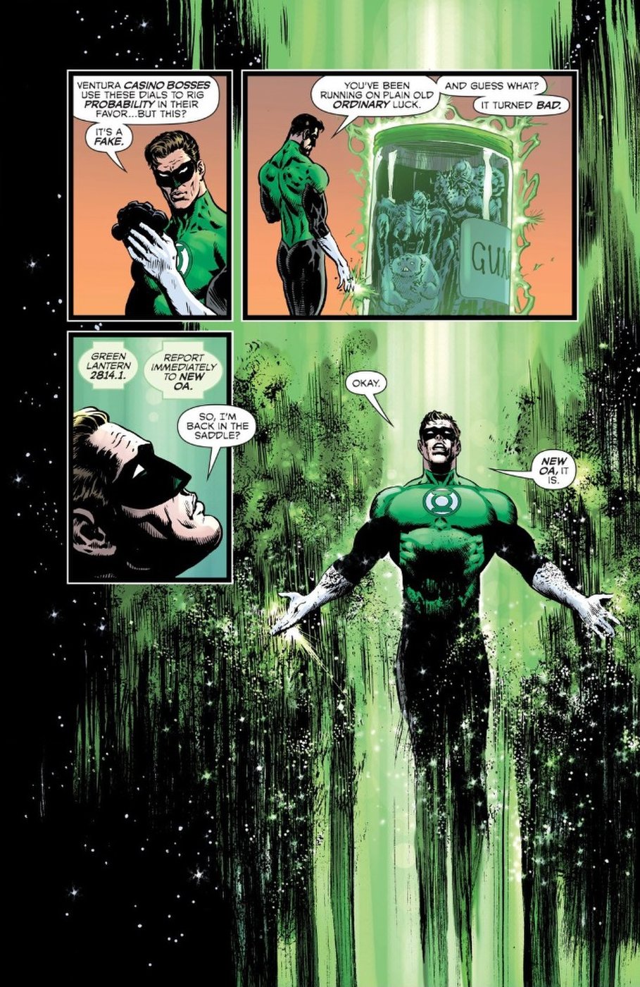 Green Lantern #1, anteprima 01