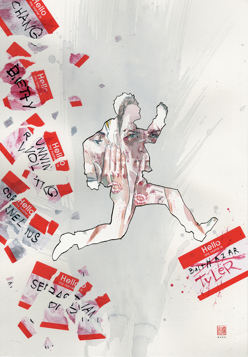 Fight Club 3 #1, copertina di David Mack