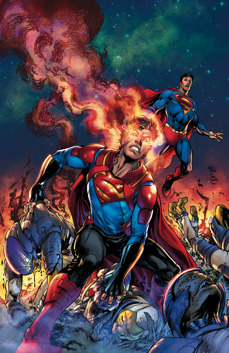 Superman #8, copertina di Ivan Reis