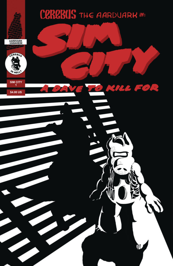 Sim City: A Dave To Kill For, copertina di  Bob Hobbs e Gary Boyarski