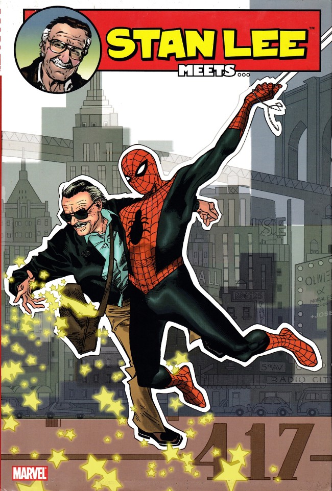 Stan Lee meets Spider-Man #1, copertina di Olivier Coipel