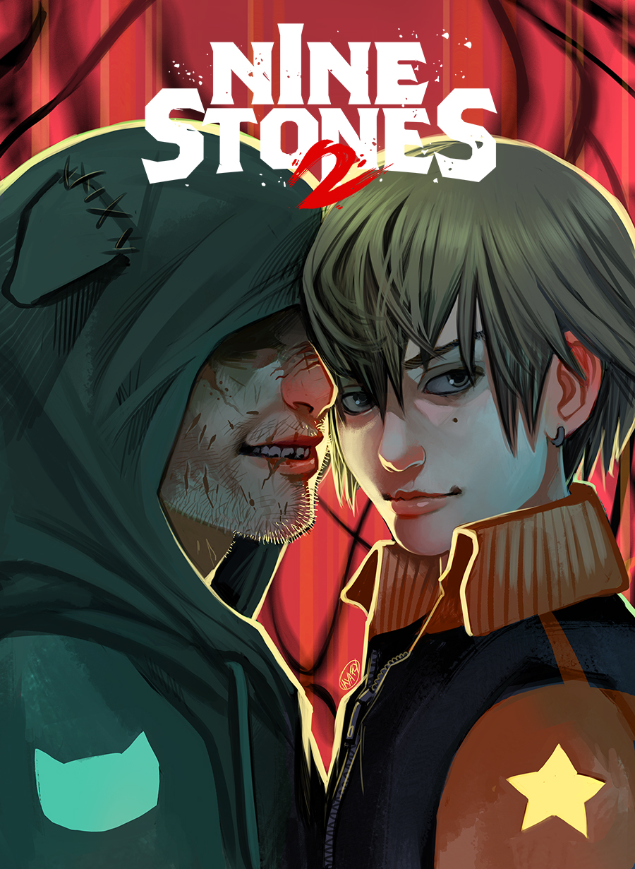 Nine Stones Deluxe vol. 2, copertina di Samuel Spano