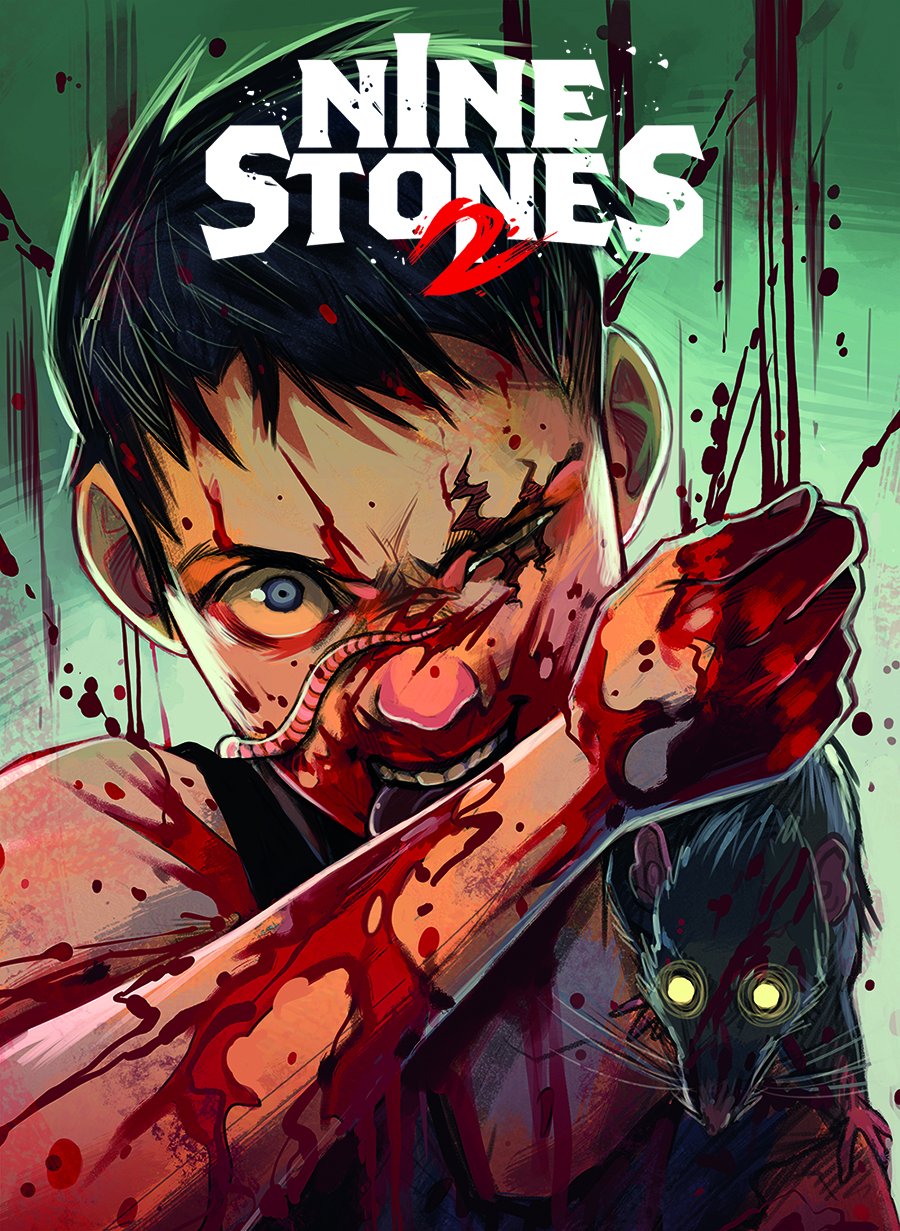 Nine Stones Deluxe vol. 2, copertina variant di Samuel Spano