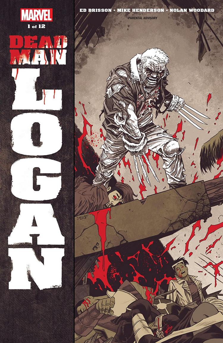 Dead Man Logan #1, copertina di Declan Shalvey