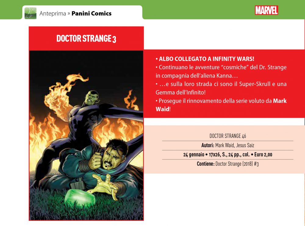 Doctor Strange su Anteprima