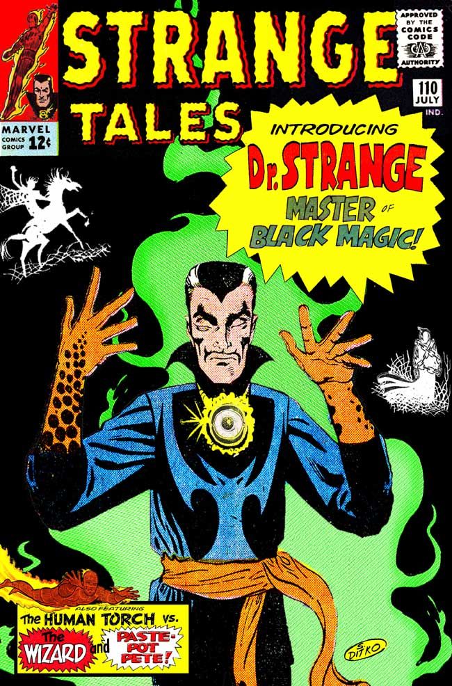 Strange Tales #110, copertina di Steve Ditko