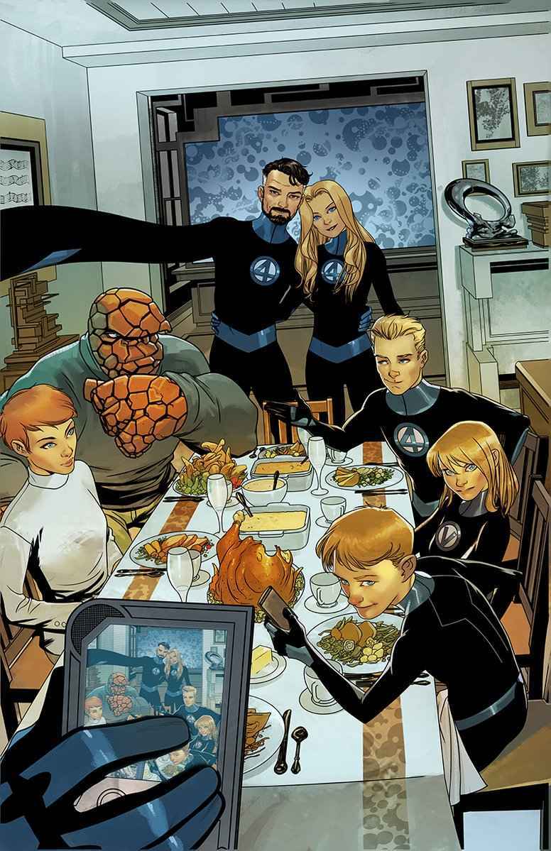 Fantastic Four, illustrazione di Mike McKone