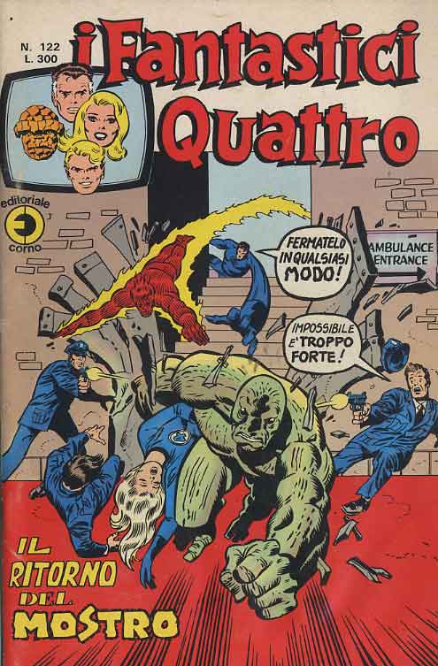 I Fantastici Quattro 122 (dicembre 1975)