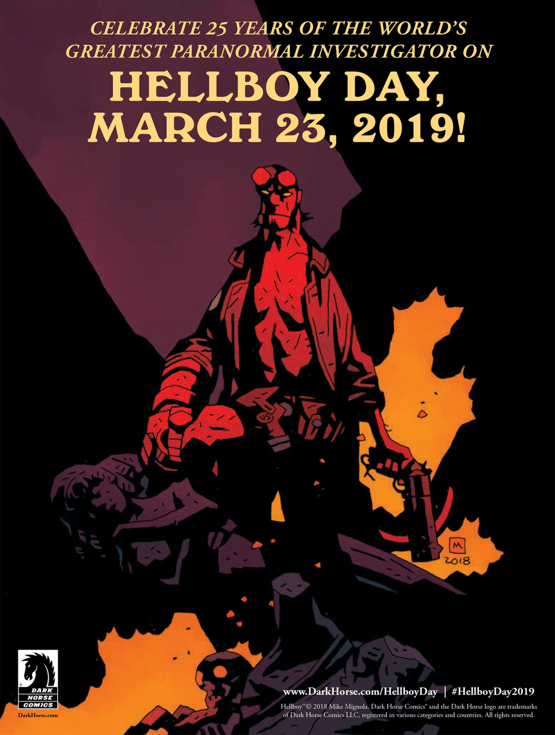 Hellboy Day, il poster