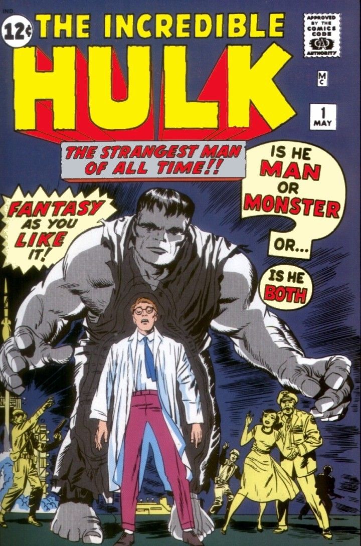 Incredible Hulk #1, copertina di Jack Kirby